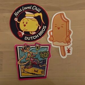 Dutch Bros stickers